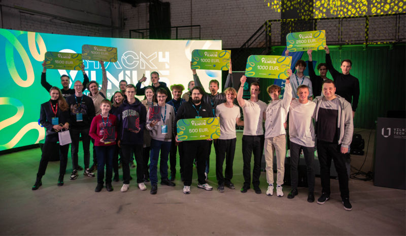 Hakatone „Hack4Vilnius“ – net 30 inovatyvių sprendimų sostinei